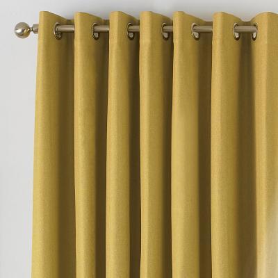 La Redoute Moon Premium Herringbone Thermal Blackout Eyelet Curtains