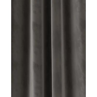 Marks & Spencer M&S Velvet Eyelet Blackout Curtains - WDR54 - Charcoal, Charcoal,Grey,Champagne,Latte,Soft Pink,Duck Egg,Forest Green,Rust