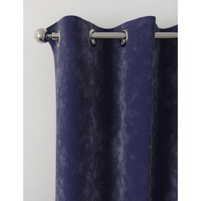 Marks & Spencer M&S Velour Eyelet Blackout Curtains - NAR54 - Royal Blue, Royal Blue,Duck Egg,Soft Pink,Olive Mix,Silver Grey,Dark Charcoal,Dark Grey,Champagne,Dark Red