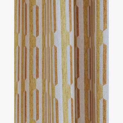 Marks & Spencer M&S Chenille Geometric Eyelet Curtains - WDR72 - Ochre, Ochre,Duck Egg