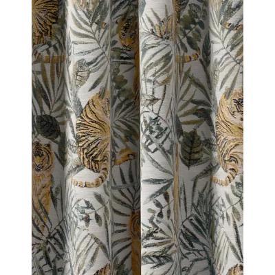 Marks & Spencer M&S Cotton Rich Tiger Eyelet Curtains - WDR72 - Multi, Multi