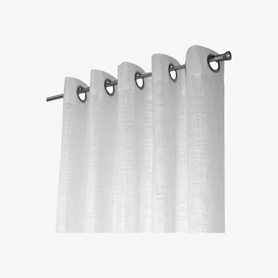Nordic Nest Norrsken curtain with eyelets white