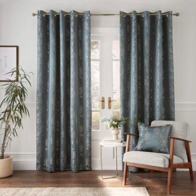 Downtown Ashley Wilde Wilstone Midnight Curtains
