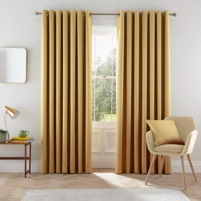 Downtown Helena Springfield Eden Chartreuse Curtains