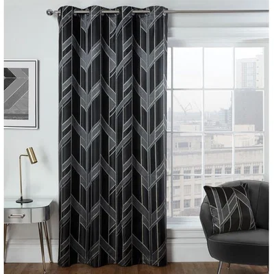 The Range Giovanna Eyelet Panel - Black