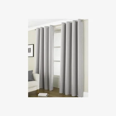 The Range Linea Blackout Curtains - Grey / 137cm / 117cm