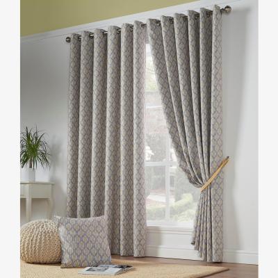 The Range Bourne Ring Top Curtains - Ochre / 183cm / 168cm