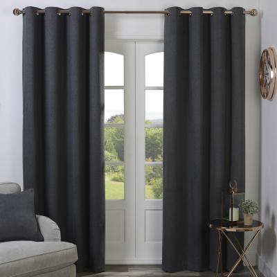 The Range Oslo Curtains - Grey / 168cm / 183cm
