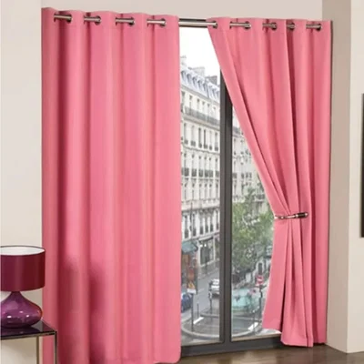 The Range Woven Thermal Blackout Eyelet Curtains - Navy / 228cm