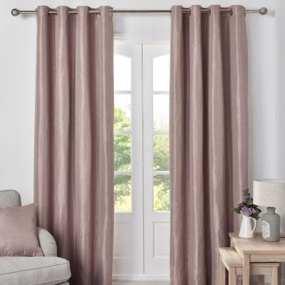 The Range Killarney Blockout Eyelet Curtains - Mauve / 168cm / 183cm