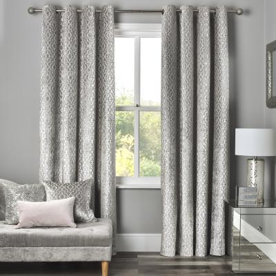 The Range Halo Velvet Lined Curtain - 229cm