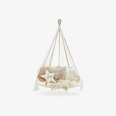Cuckooland Kids TiiPii Bambino Hammock Bed in Natural White
