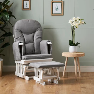 Dunelm Return - Obaby Reclining Glider Chair and Stool