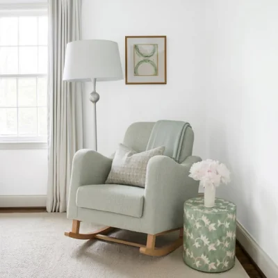 Dunelm Bebe & Beyond Boucle Soother Nursing Chair
