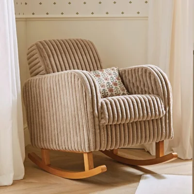 Dunelm CuddleCo Etta Faux Fur Nursing Chair