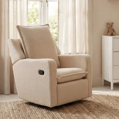 Dunelm Bebe & Beyond Sherpa Nestler Recliner Chair