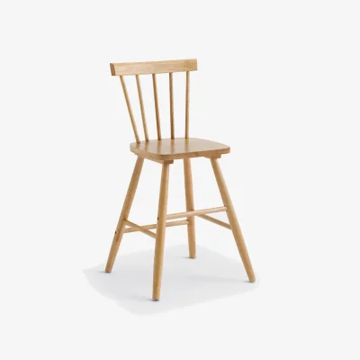 La Redoute Jyko Junior Spindle Back Chair in Solid Rubberwood