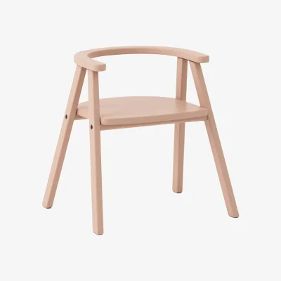 Made in Design Growing Green Children's chair wood pink - NOBODINOZ