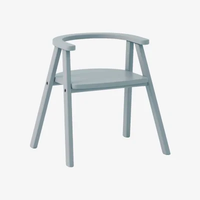 Made in Design Growing Green Children's chair wood blue - NOBODINOZ