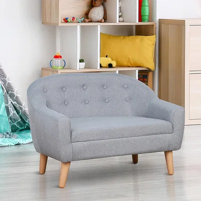 The Range Kids Mini Sofa 310-028V70GY - Grey