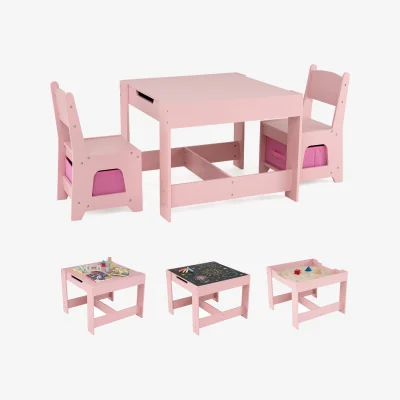 The Range Kids Wooden Activity Table and Chair