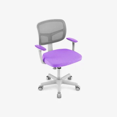 The Range Kids Computer Desk Task Study Chair - Purple