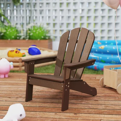 The Range Kid's Adirondack Chair - Brown