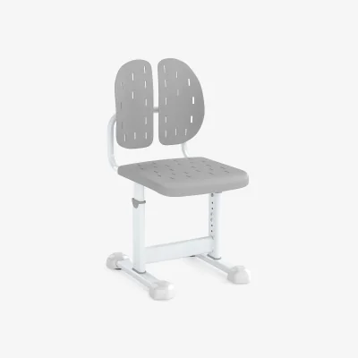 The Range Height Adjustable Kid's Desk Chair - Grey