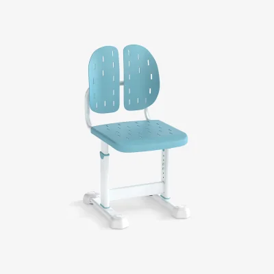 The Range Height Adjustable Kid's Desk Chair - Blue