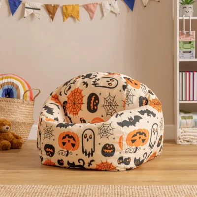 The Range Kids Bean Bag Chair, Childrens Beanbag for Girls and Boys - Halloween
