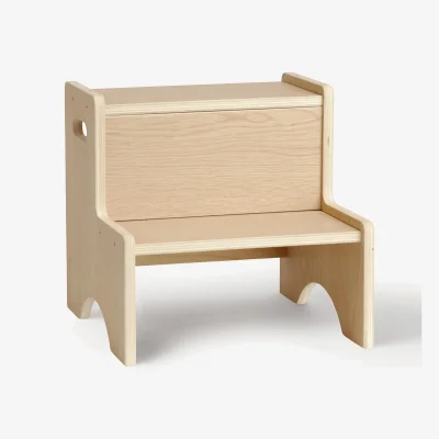Westwing Wooden Step Stool Graffiti