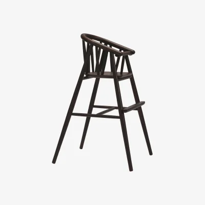 Westwing Kids Handmade Oak Wood High Chair Saga