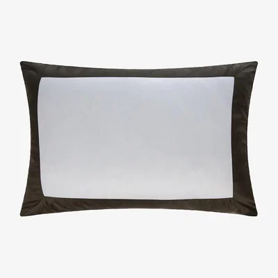 Amara Frette - Bold Pillowcase - Milk/ Aloe - 51x75cm