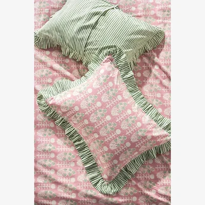 Anthropologie Ellen Merchant Cottage Pillowcases, Set of 2