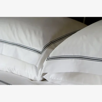 And So To Bed Hurlingham Oxford Pillowcase Pair
