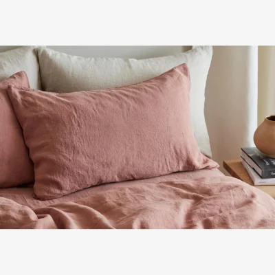 And So To Bed Bedfolk Linen Pillowcase Pair