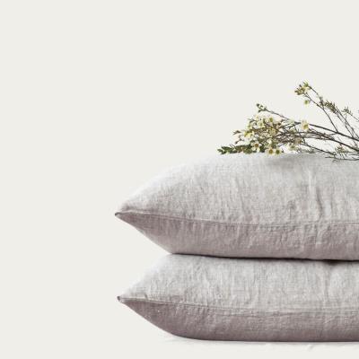 Bombinate.com Melange Washed Linen Pillow Case