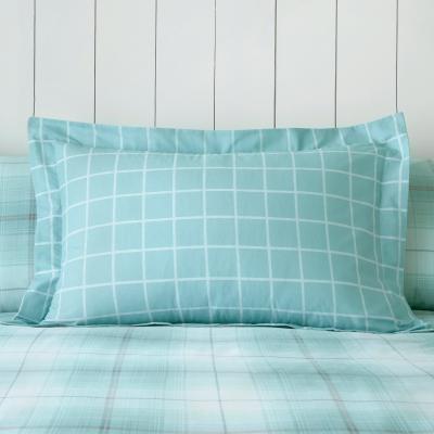 Dunelm Albie Blue Oxford Pillowcase Blue