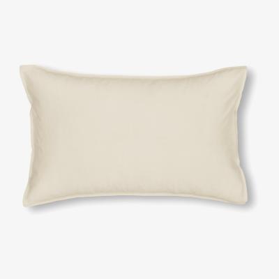 Dunelm Recycled Cotton Undyed Housewife Pillowcase Pair Natural