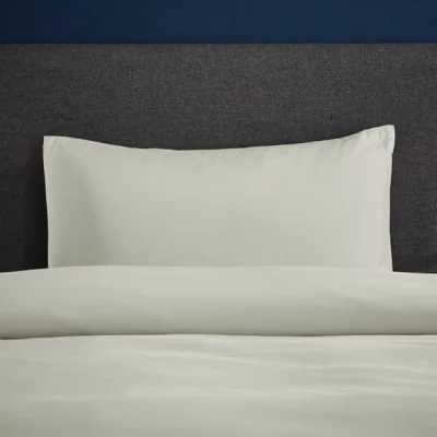 Dunelm Fogarty Soft Touch Natural Cream Standard Pillowcase Pair Cream