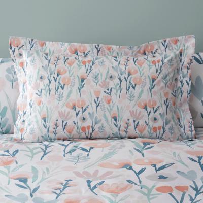 Dunelm Emmie Blush Floral  Oxford Pillowcase Blush (Pink)
