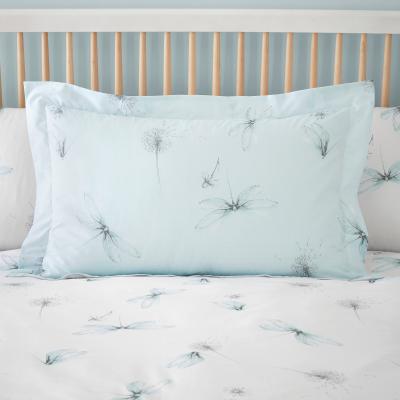 Dunelm Dragonflies Blue Oxford Pillowcase Blue