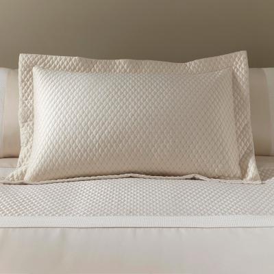 Dunelm Bardot Cream Oxford Pillowcase Cream