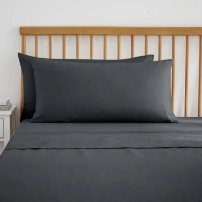 Dunelm Pure Cotton Kingsize Pillowcase Pair