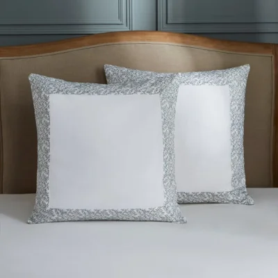 Dunelm Dorma Elmley Embroidered 100% Cotton Pillow Sham