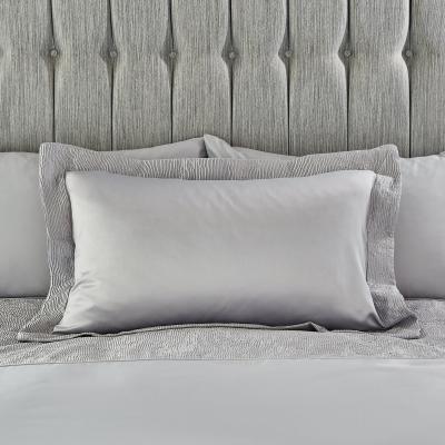 Dunelm Alexei Silver Oxford Pillowcase Silver