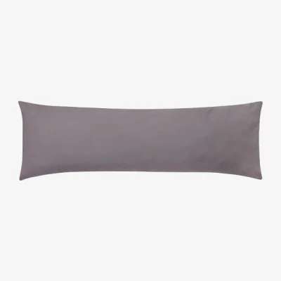 Dunelm Pure Cotton Large Bolster Pillowcase Dove (Grey)