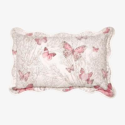 Dunelm Botanica Butterfly Blush Pillow Sham Pink