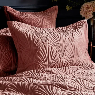 Dunelm Paoletti Palmeria Blush Oxford Pillowcase Blush