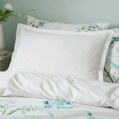 Dunelm Ditsy Bird Polycotton Oxford Pillowcase